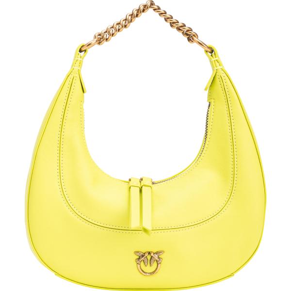 borse a spalla Pinko giallo