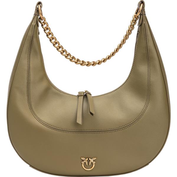 borse a spalla Pinko marrone