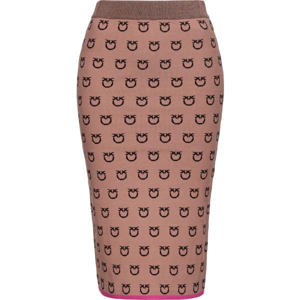gonne longuette Pinko marrone
