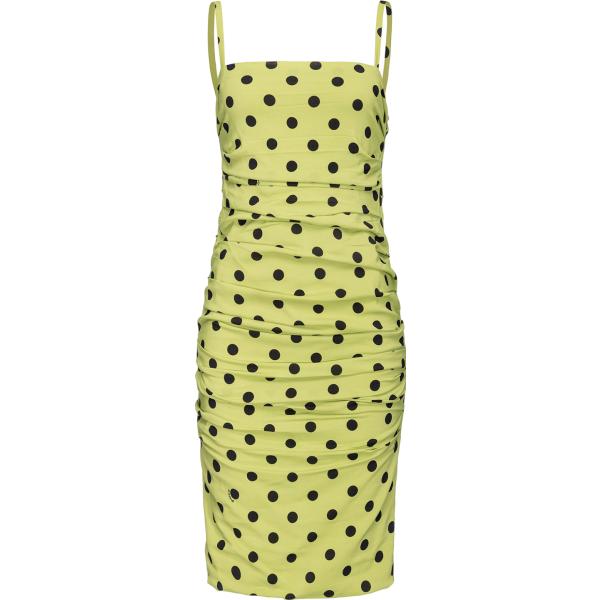 vestiti corti Pinko verde a pois