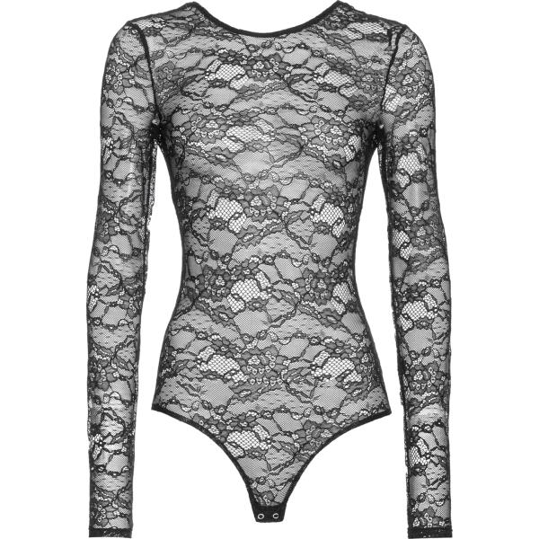 body Pinko grigio a fiori