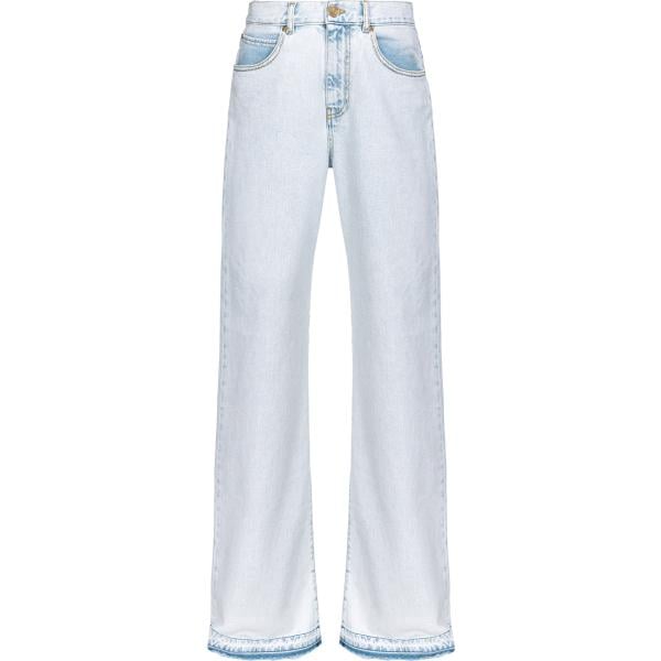 jeans a zampa Pinko viola