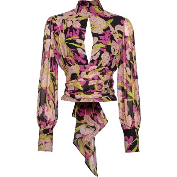 bluse Pinko multicolore a fiori