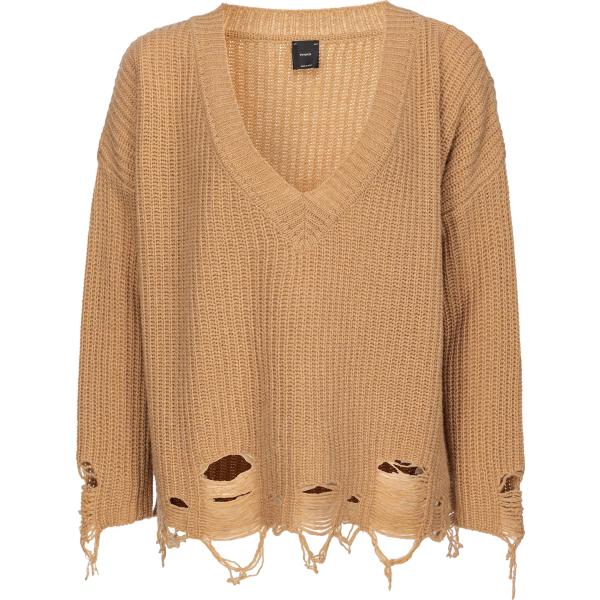 pullovers Pinko marrone
