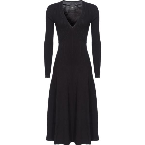 vestiti midi/longuette Pinko nero