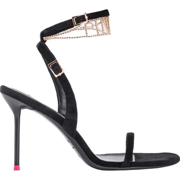 sandali in pelle Pinko nero