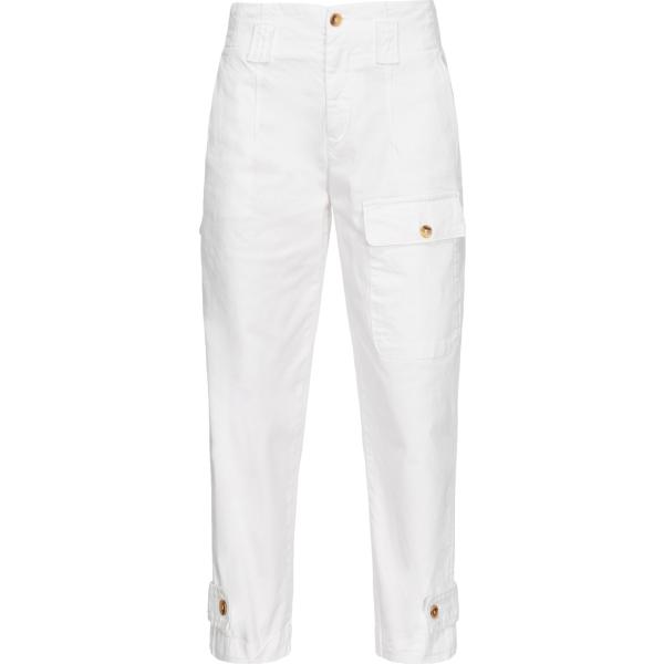 pantaloni cargo Pinko bianco