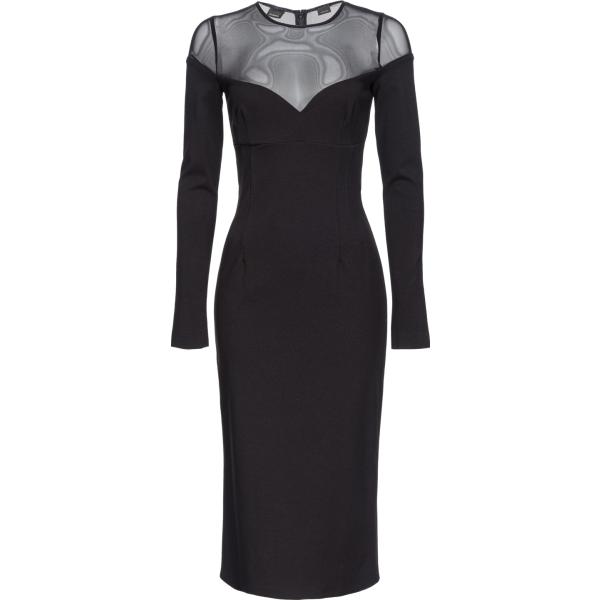 vestiti midi/longuette Pinko nero