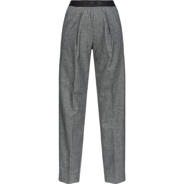 pantaloni Pinko grigio principe di galles