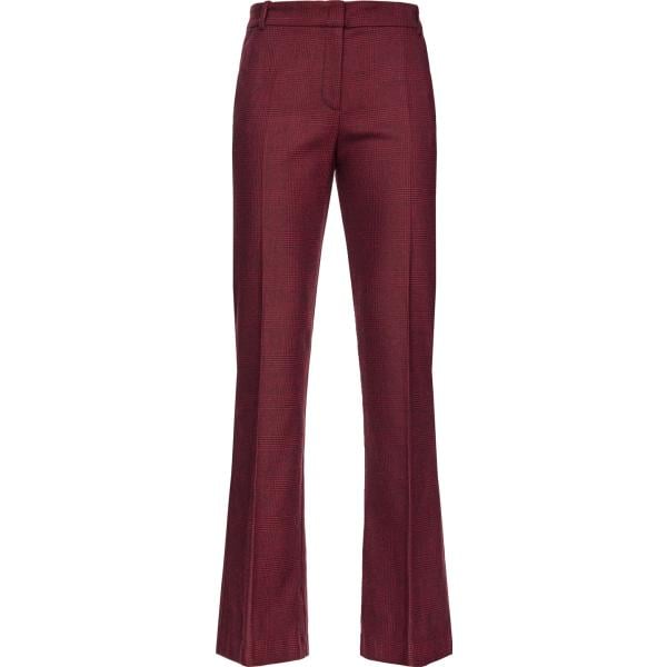 pantaloni Pinko rosso principe di galles