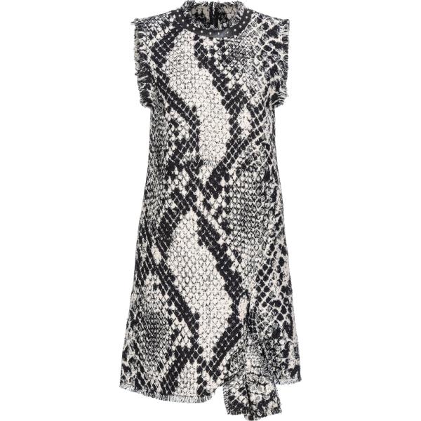 vestiti corti Pinko grigio serpente