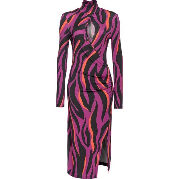 vestiti midi/longuette Pinko nero animalier