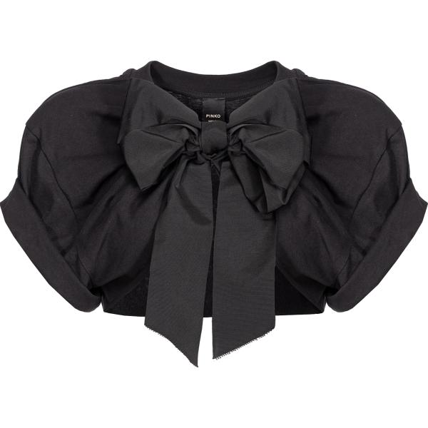 t-shirt Pinko nero con stampe