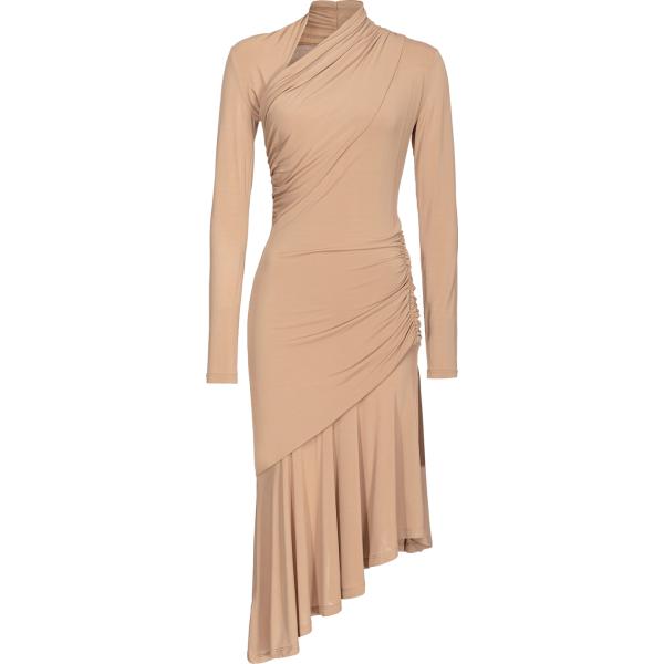 vestiti asimmetrici Pinko marrone