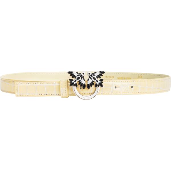 cinture Pinko giallo con stampe