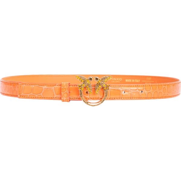 cinture Pinko arancione con stampe