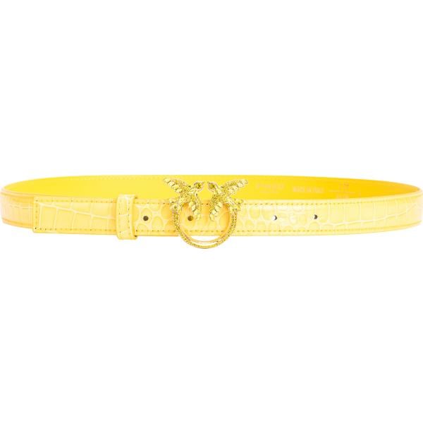 cinture Pinko giallo con stampe