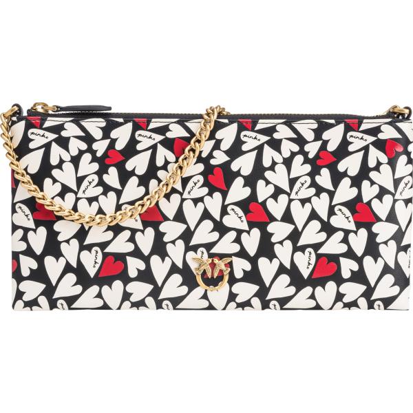 borse a tracolla Pinko multicolore con stampe