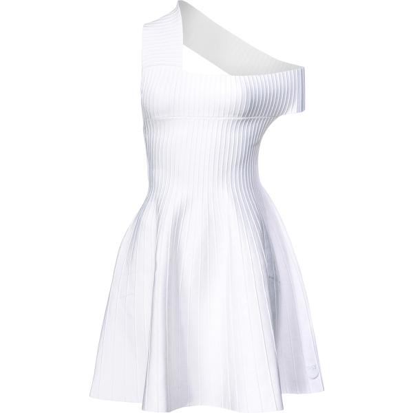 vestiti asimmetrici Pinko bianco