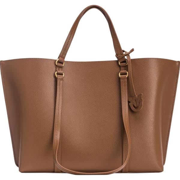 shopping bag Pinko marrone