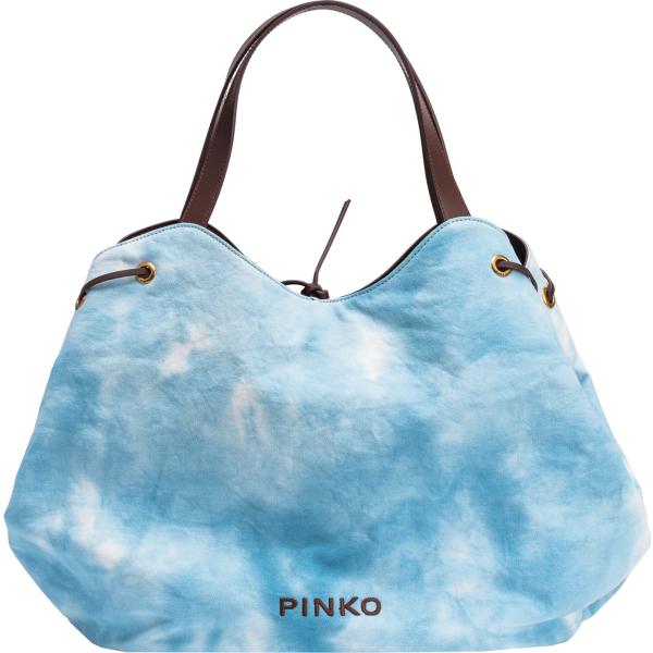 shopping bag Pinko blu