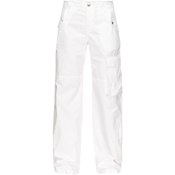 pantaloni cargo Pinko bianco