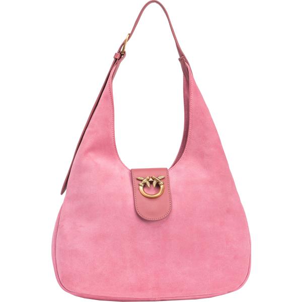borse a spalla Pinko rosa