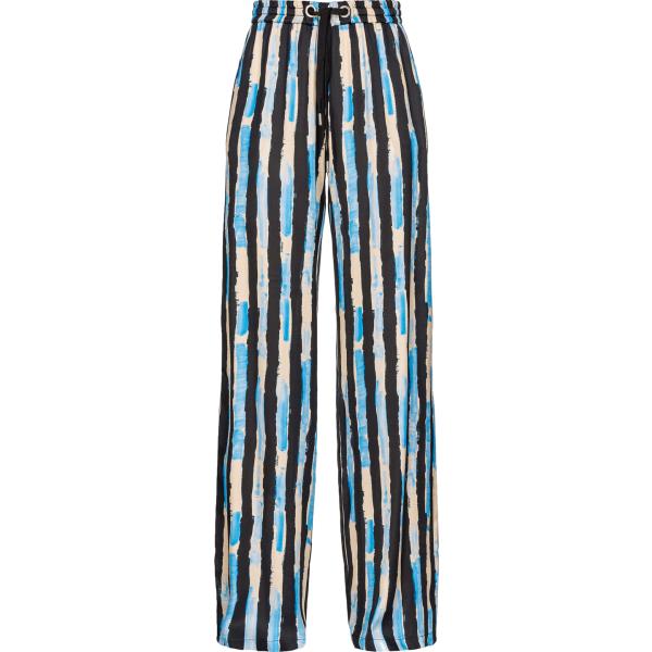 pantaloni Pinko nero con stampe