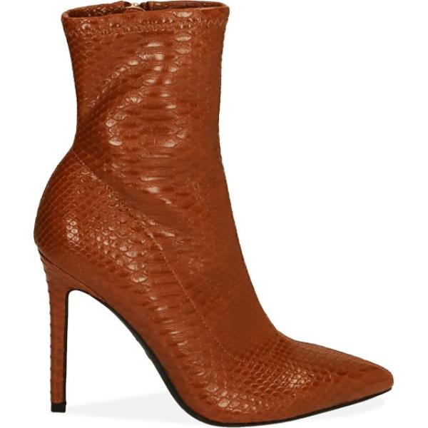stivaletti Primadonna marrone con stampe