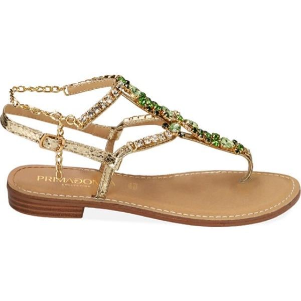 ciabatte Primadonna Collection marrone con stampe