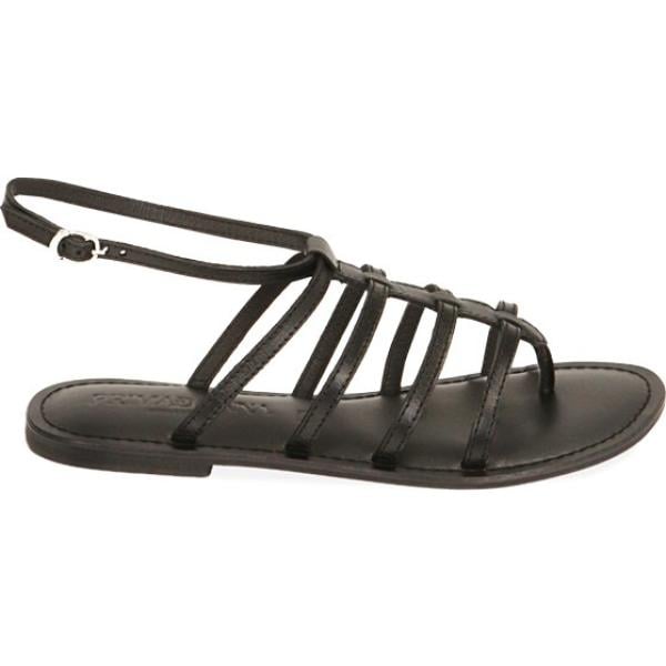 sandali in pelle Primadonna Collection grigio