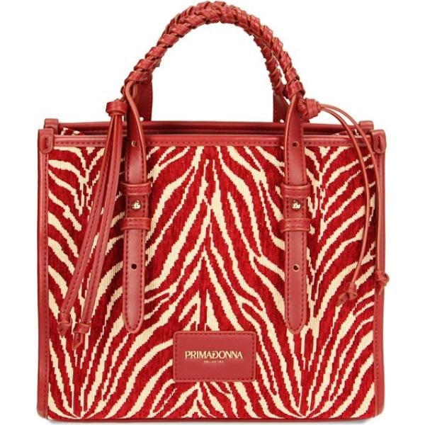borse a mano Primadonna Collection rosso animalier