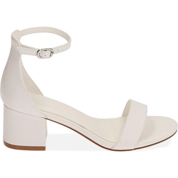 sandali col tacco Primadonna Collection bianco a fiori