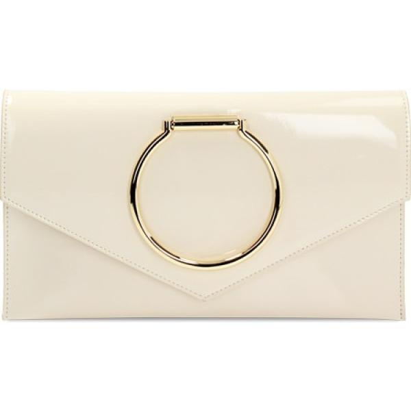 pochette Primadonna Collection bianco a fiori