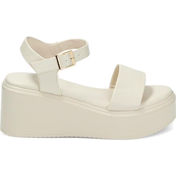 zeppe Primadonna Collection bianco a fiori