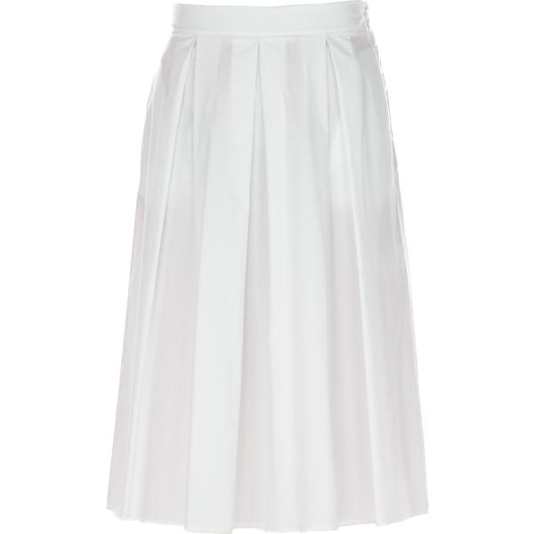 gonne longuette Vicario Cinque bianco