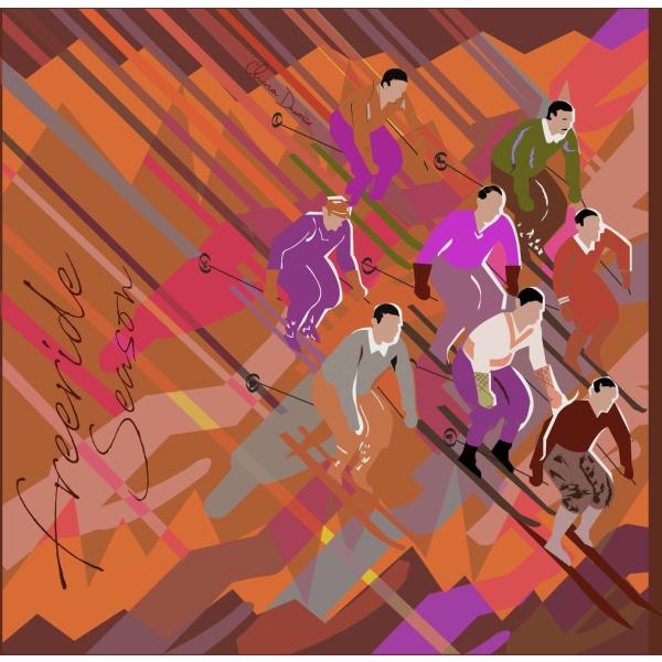 foulard Chiara Daverio marrone