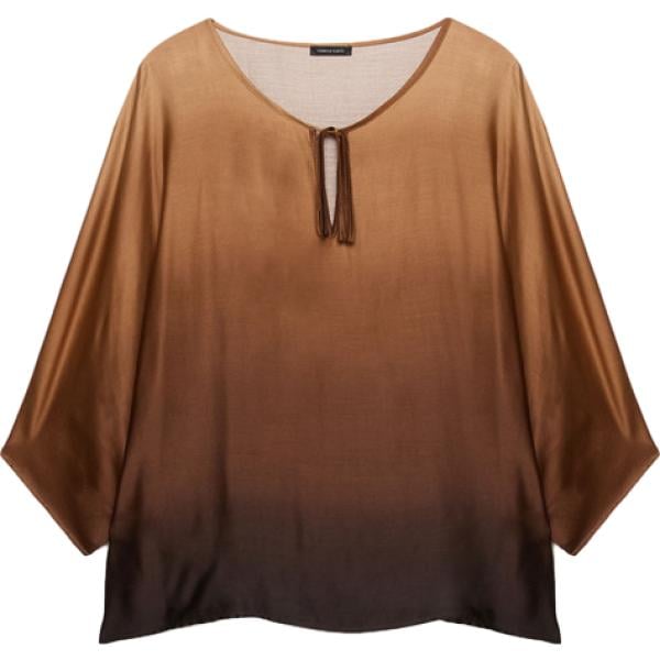 bluse Fiorella Rubino marrone