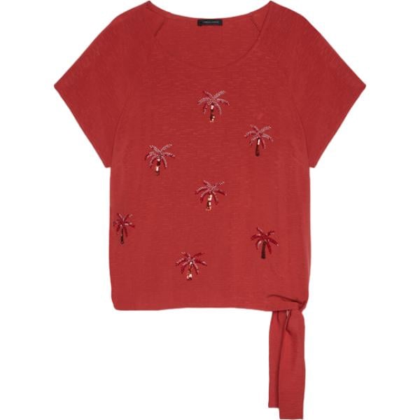 top Fiorella Rubino rosso