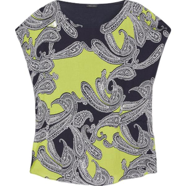 bluse Fiorella Rubino grigio con stampe