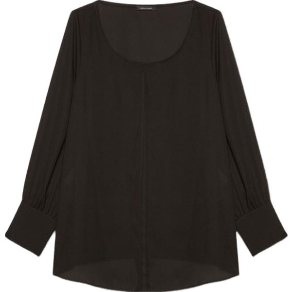 bluse Fiorella Rubino nero a righe