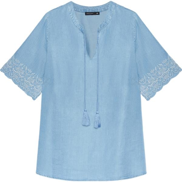bluse Fiorella Rubino blu