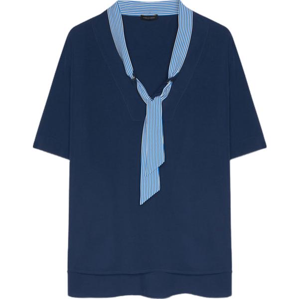 bluse Fiorella Rubino blu