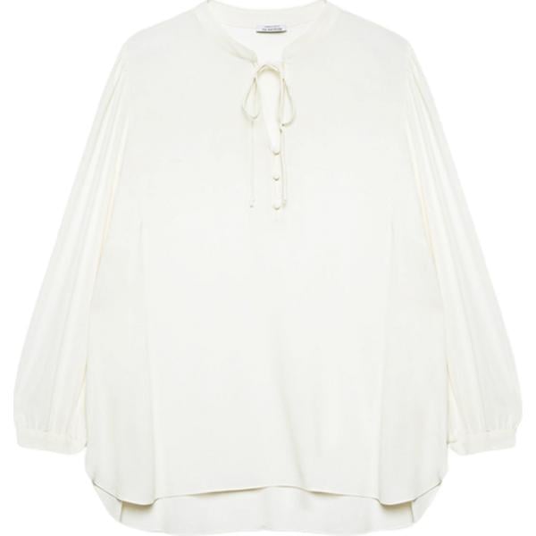 bluse Fiorella Rubino bianco
