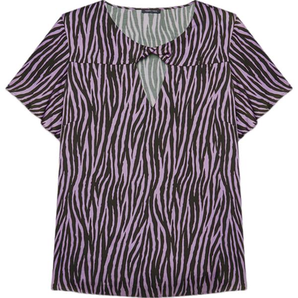 bluse Fiorella Rubino multicolore animalier