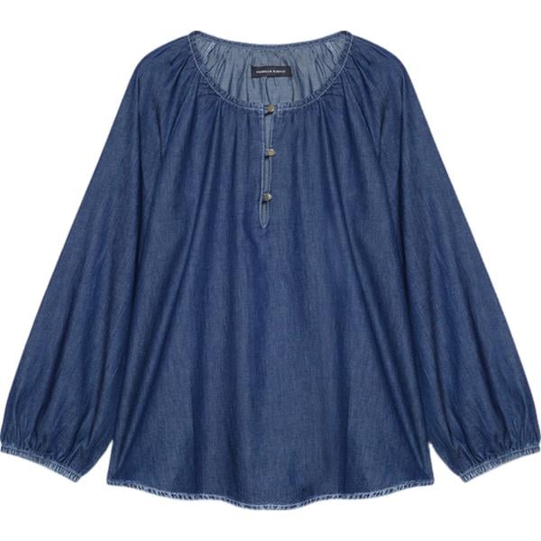 camicie Fiorella Rubino blu