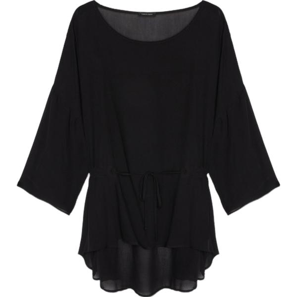 bluse Fiorella Rubino nero