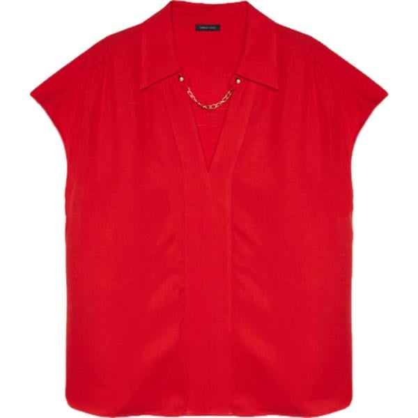 bluse Fiorella Rubino rosso