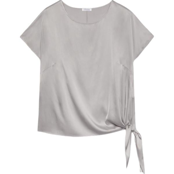 bluse Fiorella Rubino grigio