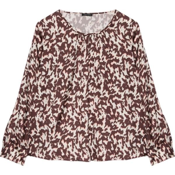 bluse Fiorella Rubino multicolore animalier